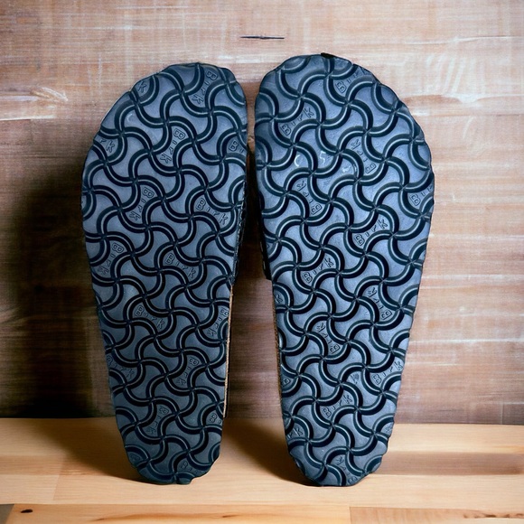 *NEW* Birkenstock Madrid Black Shiny Python Sandal, Size 37 (US Women’s 6 - 6.5) - Picture 5 of 5